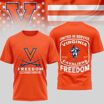 Virginia Cavaliers | Premium NCAA United In Service 3D Shirt