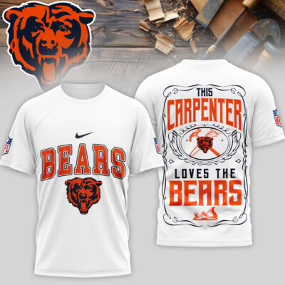 Chicago Bears | Premium NFL Carpenter Fan 3D Shirt