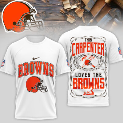 Cleveland Browns | Premium NFL Carpenter Fan 3D Shirt