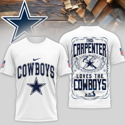 Dallas Cowboys | Premium NFL Carpenter Fan 3D Shirt