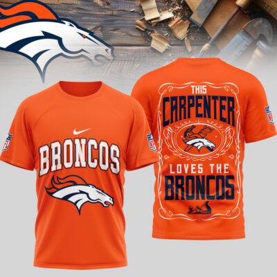 Denver Broncos | Premium NFL Carpenter Fan 3D Shirt