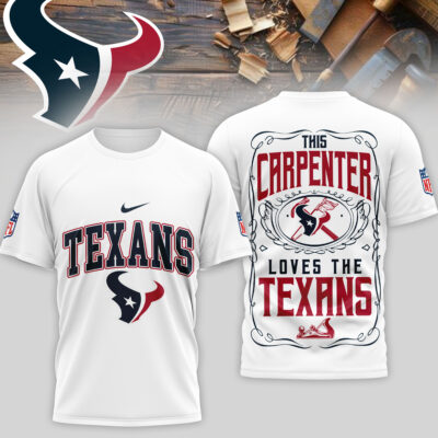 Houston Texans | Premium NFL Carpenter Fan 3D Shirt