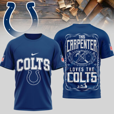 Indianapolis Colts | Premium NFL Carpenter Fan 3D Shirt