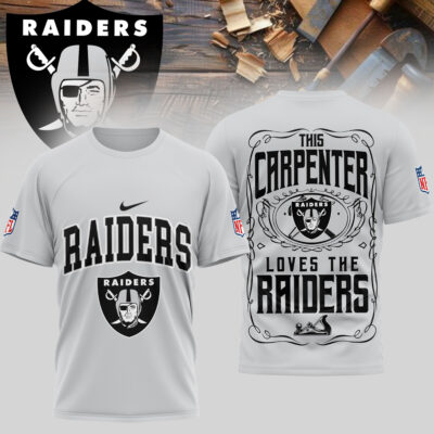 Las Vegas Raiders | Premium NFL Carpenter Fan 3D Shirt