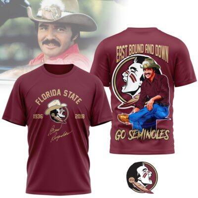 Premium NCAA Florida State Seminoles x Burt Reynolds 3D Shirt