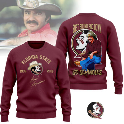 Premium NCAA Florida State Seminoles x Burt Reynolds 3D Shirt