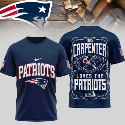 New England Patriots | Premium NFL Carpenter Fan 3D Shirt