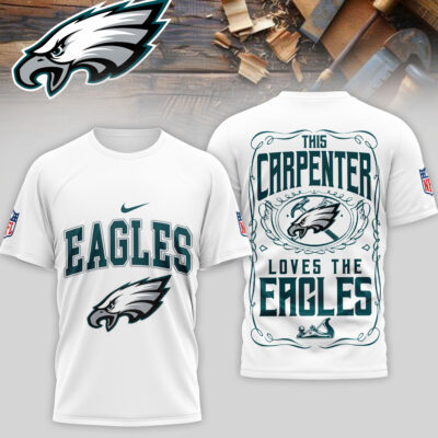 Philadelphia Eagles | Premium NFL Carpenter Fan 3D Shirt