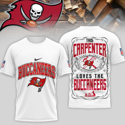 Tampa Bay Buccaneers | Premium NFL Carpenter Fan 3D Shirt