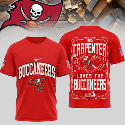 Tampa Bay Buccaneers | Premium NFL Carpenter Fan 3D Shirt