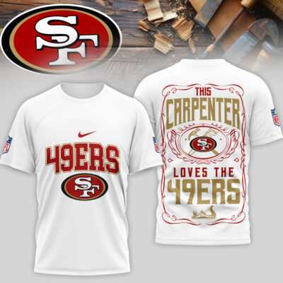San Francisco 49ers | Premium NFL Carpenter Fan 3D Shirt