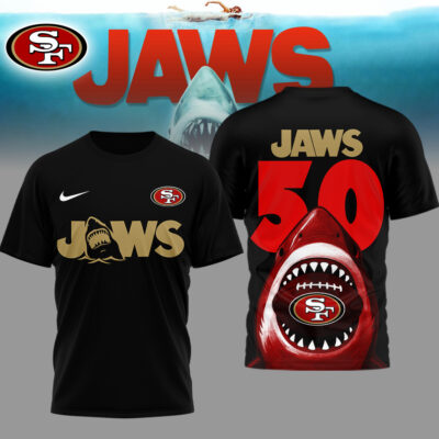 San Francisco 49ers | Premium NFL and JAWS Fan 3D Shirt