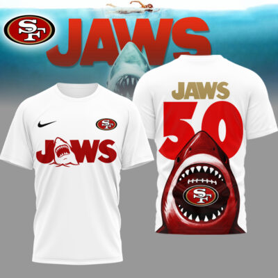San Francisco 49ers | Premium NFL and JAWS Fan 3D Shirt