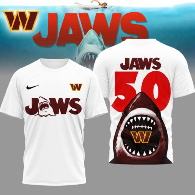 Washington Commanders | Premium NFL and JAWS Fan 3D Shirt