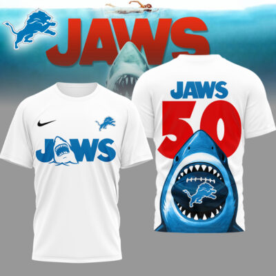 Detroit Lions | Premium NFL and JAWS Fan 3D Shirt