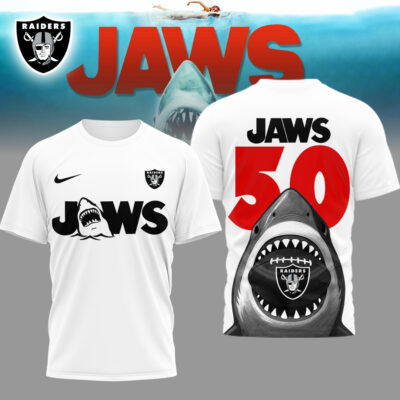 Las Vegas Raiders | Premium NFL and JAWS Fan 3D Shirt