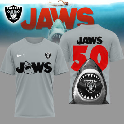 Las Vegas Raiders | Premium NFL and JAWS Fan 3D Shirt