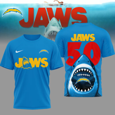 Los Angeles Chargers | Premium NFL and JAWS Fan 3D Shirt