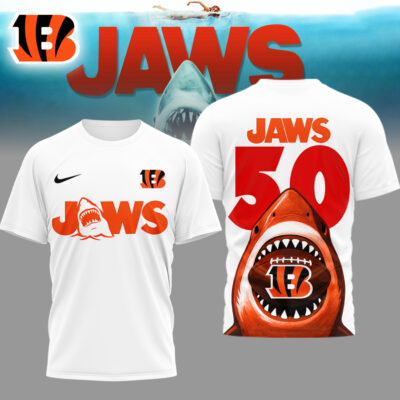 Cincinnati Bengals | Premium NFL and JAWS Fan 3D Shirt