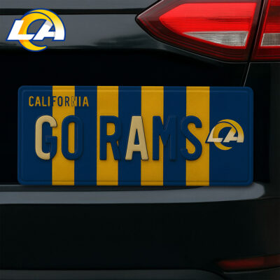 Los Angeles Rams | Premium NFL Personalized License Plate Frame