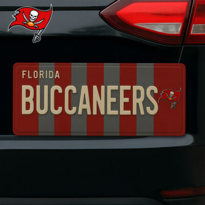 Tampa Bay Buccaneers | Premium NFL Personalized License Plate Frame