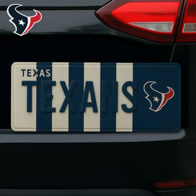 Houston Texans | Premium NFL Personalized License Plate Frame