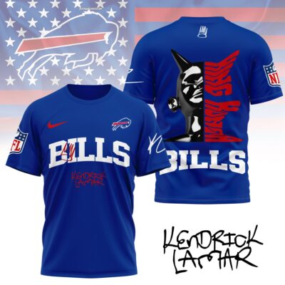 Buffalo Bills | Premium NFL Kendrick Lamar Fan 3D Shirt