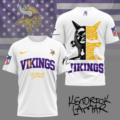 Minnesota Vikings | Premium NFL Kendrick Lamar Fan 3D Shirt