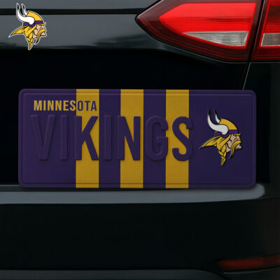 Minnesota Vikings | Premium NFL Personalized License Plate Frame