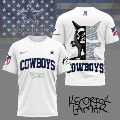 Dallas Cowboys | Premium NFL Kendrick Lamar Fan 3D Shirt