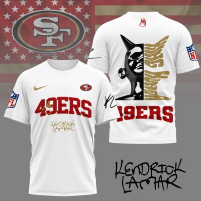 San Francisco 49ers | Premium NFL Kendrick Lamar Fan 3D Shirt