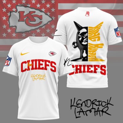 Kansas City Chiefs | Premium NFL Kendrick Lamar Fan 3D Shirt