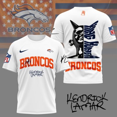 Denver Broncos | Premium NFL Kendrick Lamar Fan 3D Shirt