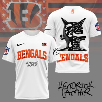 Cincinnati Bengals | Premium NFL Kendrick Lamar Fan 3D Shirt