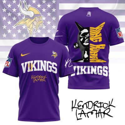 Minnesota Vikings | Premium NFL Kendrick Lamar Fan 3D Shirt