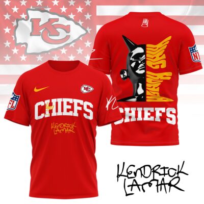 Kansas City Chiefs | Premium NFL Kendrick Lamar Fan 3D Shirt
