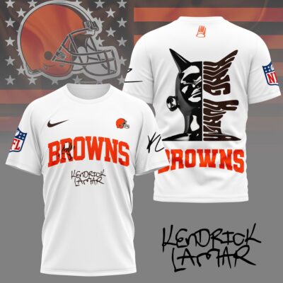 Cleveland Browns | Premium NFL Kendrick Lamar Fan 3D Shirt
