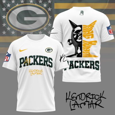 Green Bay Packers | Premium NFL Kendrick Lamar Fan 3D Shirt