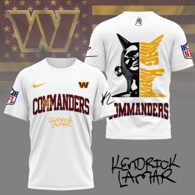 Washington Commanders | Premium NFL Kendrick Lamar Fan 3D Shirt