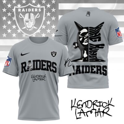 Las Vegas Raiders | Premium NFL Kendrick Lamar Fan 3D Shirt