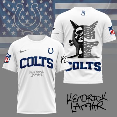 Indianapolis Colts | Premium NFL Kendrick Lamar Fan 3D Shirt