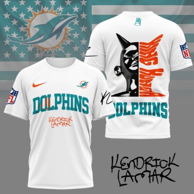 Miami Dolphins | Premium NFL Kendrick Lamar Fan 3D Shirt