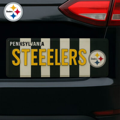 Pittsburgh Steelers | Premium NFL Personalized License Plate Frame