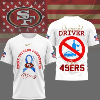 San Francisco 49ers | Premium NFL Safe Driving Awareness 3D Shirt
