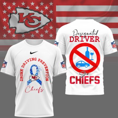 Kansas City Chiefs | Premium NFL Safe Driving Awareness 3D Shirt