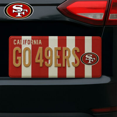 San Francisco 49ers | Premium NFL Personalized License Plate Frame
