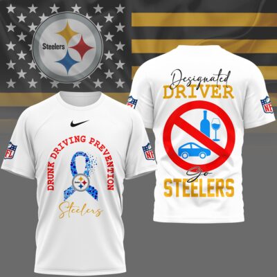 Pittsburgh Steelers | Premium NFL Safe Driving Awareness 3D Shirt