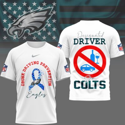 Philadelphia Eagles | Premium NFL Safe Driving Awareness 3D Shirt