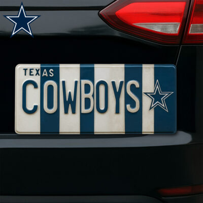 Dallas Cowboys | Premium NFL Personalized License Plate Frame
