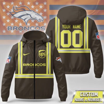 Denver Broncos | Premium NFL UPS Driver Windbreaker Jacket